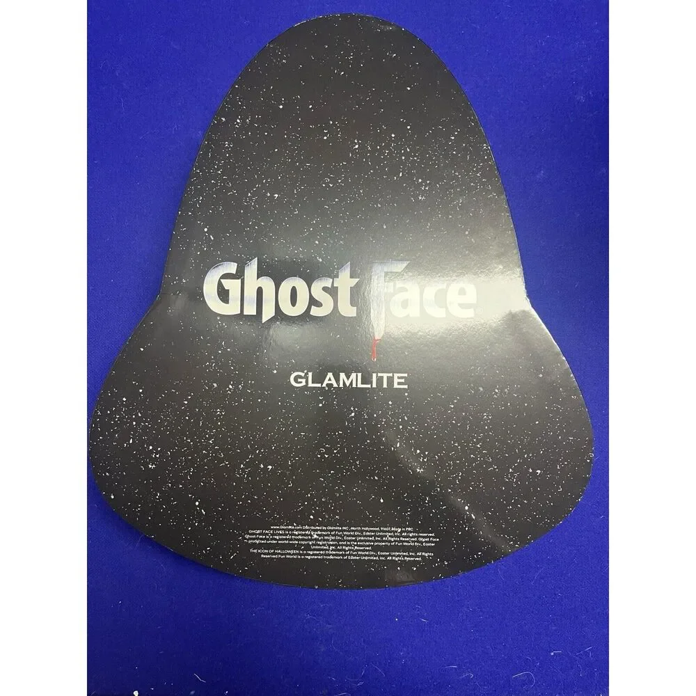Glamlite Ghost Face PR Box Only Limited Edition New